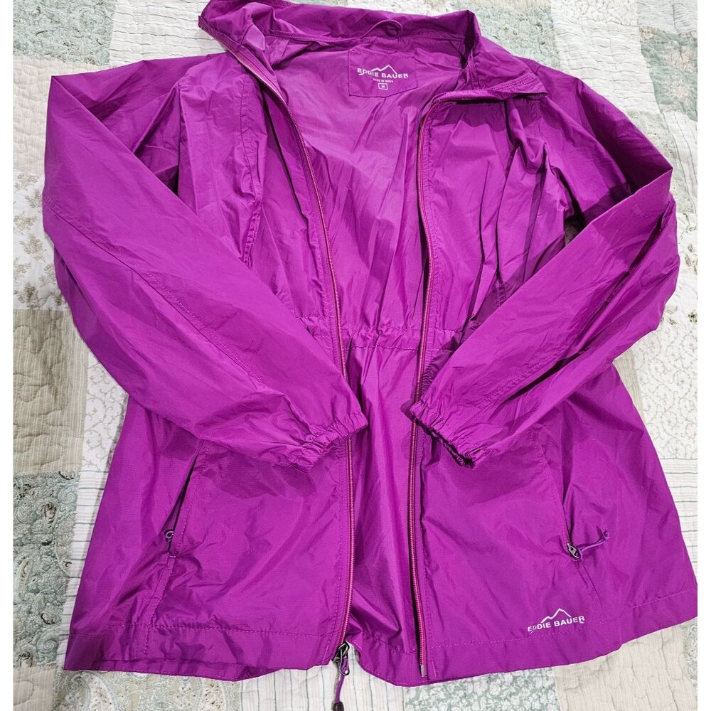 Women's Eddie Bauer‎ Lightweight Windbreaker Size Medium